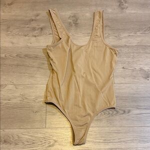 House of CB tan body suit
